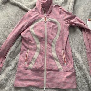 Pink Lululemon Jacket/Zip-Up